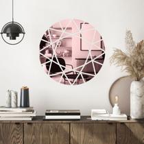 Espelho Decorativo Sol Geométrico Rosé Espelho Decorativo Sol Geométrico Rosé