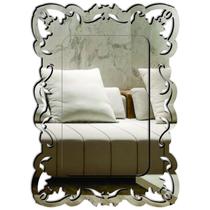 Espelho Decorativo Veneziano Sala Quarto 59x81 3870