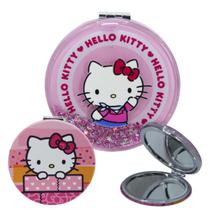 Espelho Dupla Face Infantil Sanrio Personagem Hello Kitty