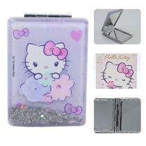 Espelho Duplo Com Aumento Hello Kitty Acessórios Make