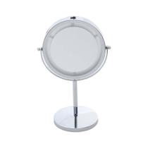 Espelho Duplo P/ Banheiro Com Led De Ferro Cromado - F9-25778 - Rojemac