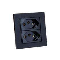 Espelho Duplo Reto 2 Tomadas 20A