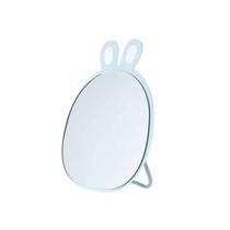 Espelho emoldurado coelho cor azul