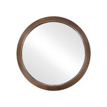 Espelho Emoldurado Sandy Freijó 35cm - Decoração Rústica - E2G Design