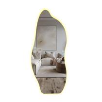 Espelho Flame Decorativo Sofisticado Sem Moldura Led Touch 71cm Quartos Salas Halls Reduna Design Clean