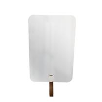 Espelho Funcional Hook Branco Alça Caramelo 60x40 cm Retangular