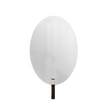 Espelho Funcional Hook Branco Alça Rajado 60x40 Cm Oval Espelho Funcional Hook Branco Alça Rajado 60x40 Cm Oval