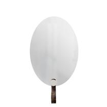 Espelho Funcional Hook Branco Com material sintético Rajado 60 X 40 Cm Oval Espelho Funcional Hook Branco Com material sintético Rajado 60 X 40 Cm Oval