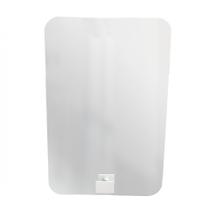 Espelho Funcional Hook Branco Retangular 60 X 40 Cm Espelho Funcional Hook Branco Retangular 60 X 40 Cm