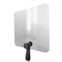 Espelho Funcional Hook Corten Alça Preta 50x50 Cm Quadrado Espelho Funcional Hook Corten Alça Preta 50x50 Cm Quadrado