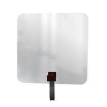 Espelho Funcional Hook Corten Alça Preta 50x50 Cm Quadrado