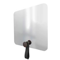Espelho Funcional Hook Corten Alça Preta 50X50 Cm Quadrado