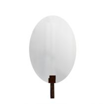 Espelho Funcional Hook Corten Alça Rajada 60X40 Cm Oval