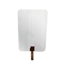 Espelho Funcional Hook Corten Retangular Com material sintético Caramelo 60 X 40 Cm