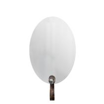 Espelho Funcional Hook Cromado Com material sintético Rajado 60 X 40 Cm Oval Espelho Funcional Hook Cromado Com material sintético Rajado 60 X 40 Cm Oval