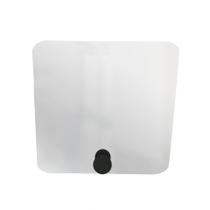 Espelho Funcional Hook Preto 50X50 Cm Quadrado Espelho Funcional Hook Preto 50X50 Cm Quadrado