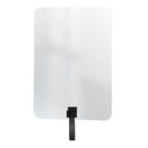 Espelho Funcional Hook Preto Retangular Com material sintético Preto 60 X 40 Cm Espelho Funcional Hook Preto Retangular Com material sintético Preto 60 X 40 Cm