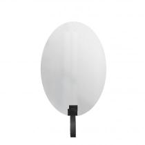 Espelho Funcional Hook Preto Retangular Com material sintético Preto 60 X 40 Cm Oval Espelho Funcional Hook Preto Retangular Com material sintético Preto 60 X 40 Cm Oval