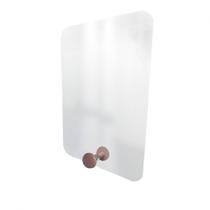 Espelho Funcional Hook Rosa 60 X 40 Cm Espelho Funcional Hook Rosa 60 X 40 Cm