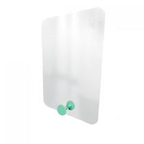 Espelho Funcional Hook Verde 60X40 Cm Retangular