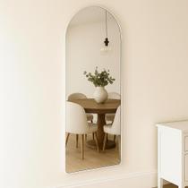 Espelho Grande Corpo Inteiro Base Reta Moldura Alumínio Quarto Sala Hall Pinterest 110x50cm Lopazzi Espelho Grande Corpo Inteiro Base Reta Moldura Alumínio Quarto Sala Hall Pinterest 110x50cm Lopazzi