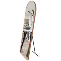 Espelho Grande De Corpo Vitral 150x50cm C/ Suporte De Chão - Rei dos Vidros