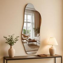 Espelho Grande Decorativo Banheiro Sala Quarto Moderno 90x40cm Luxo