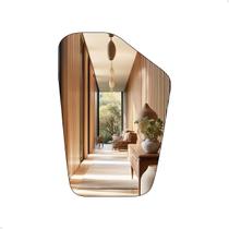 Espelho Grande Decorativo Orgânico Pinterest 60x80 Mod Texas Espelho Grande Decorativo Orgânico Pinterest 60x80 Mod Texas