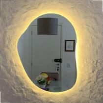 Espelho Grande Led Decorativo Banheiro Fonte Bivolt 93X73