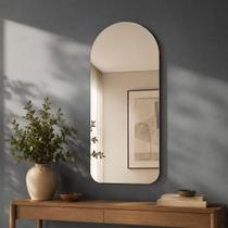 Espelho Grande Moderno Para Banheiro Sala Quarto Decorativo 90x40cm Luxo Espelho Grande Moderno Para Banheiro Sala Quarto Decorativo 90x40cm Luxo