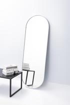 Espelho Grande Oval 115x60 Decorativo Corpo Inteiro com Moldura em Metal - Aiko Comércio