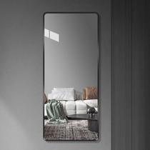 Espelho Grande Retangular 150x60 Corpo Inteiro Decorativo com Moldura de Metal - Lopazzi