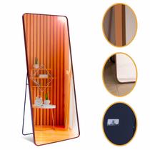 Espelho Grande Retangular 170x70 Decoração Corpo Inteiro com Moldura de Metal