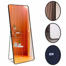 Espelho Grande Retangular 170x70 Decoração Corpo Inteiro com Moldura de Metal