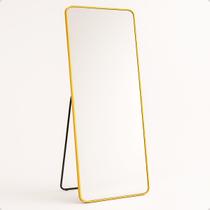 Espelho Grande Retangular Corpo Inteiro com Moldura em Metal 150 X 60 Cm Espelho Grande Retangular Corpo Inteiro com Moldura em Metal 150 X 60 Cm