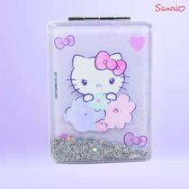 Espelho Hello Kitty pequeno Duplo Dobrável Bolsa Bolso