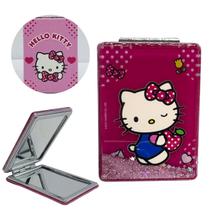 Espelho Hello Kitty Prático para Carregar em Qualquer Lugar