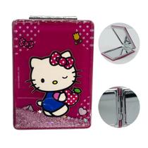 Espelho Hello Kitty Tamanho Compacto e Design Moderno Espelho Hello Kitty Tamanho Compacto e Design Moderno