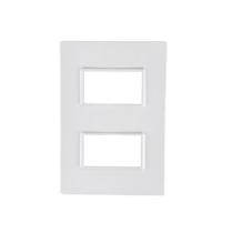 Espelho Ilumi Vivaz 4x2 2 Modulos Separados C/Sup Branco