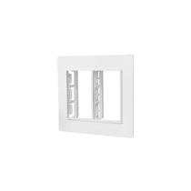 Espelho Ilumi Vivaz 4x4 6 Modulos C/sup Branco