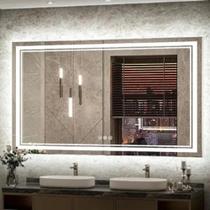 Espelho Inteligente com LED e Touch Screen Moderno - Design Premium Espelho Inteligente com LED e Touch Screen Moderno - Design Premium