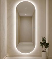 Espelho Inteligente Touch Led 3 Cores Banheiro Sala Quarto 150x60 cm Espelho Inteligente Touch Led 3 Cores Banheiro Sala Quarto 150x60 cm