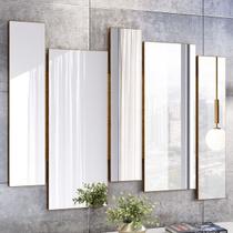 Espelho Isadora 100% Mdf 120x136 Cm Ypê - New Ceval
