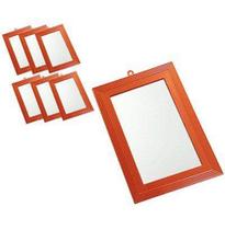 Espelho Laranjinha Nâº16 Com 6 Unidades 16X23Cm - Budeplast