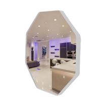 Espelho Lavabo Sextavado sem Alça 60 cm