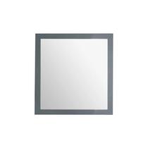 Espelho Laviva totalmente emoldurado cinza 30" Espelho Laviva totalmente emoldurado cinza 30"