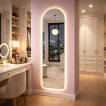 Espelho LED 150x40cm Corpo Inteiro Touch 3 Cores Lopazzi Espelho LED 150x40cm Corpo Inteiro Touch 3 Cores Lopazzi
