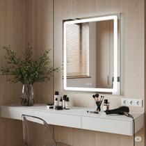 Espelho Led 3 Cores Frio Neutro Quente espelheira para banheiro luz leds 60x60 quadrado