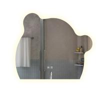 Espelho LED 3 Cores Infantil Dual Touch C/ Desembaçador Urso