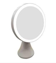 Espelho Led 3 Modos De Luz Luminária Touch - Branco